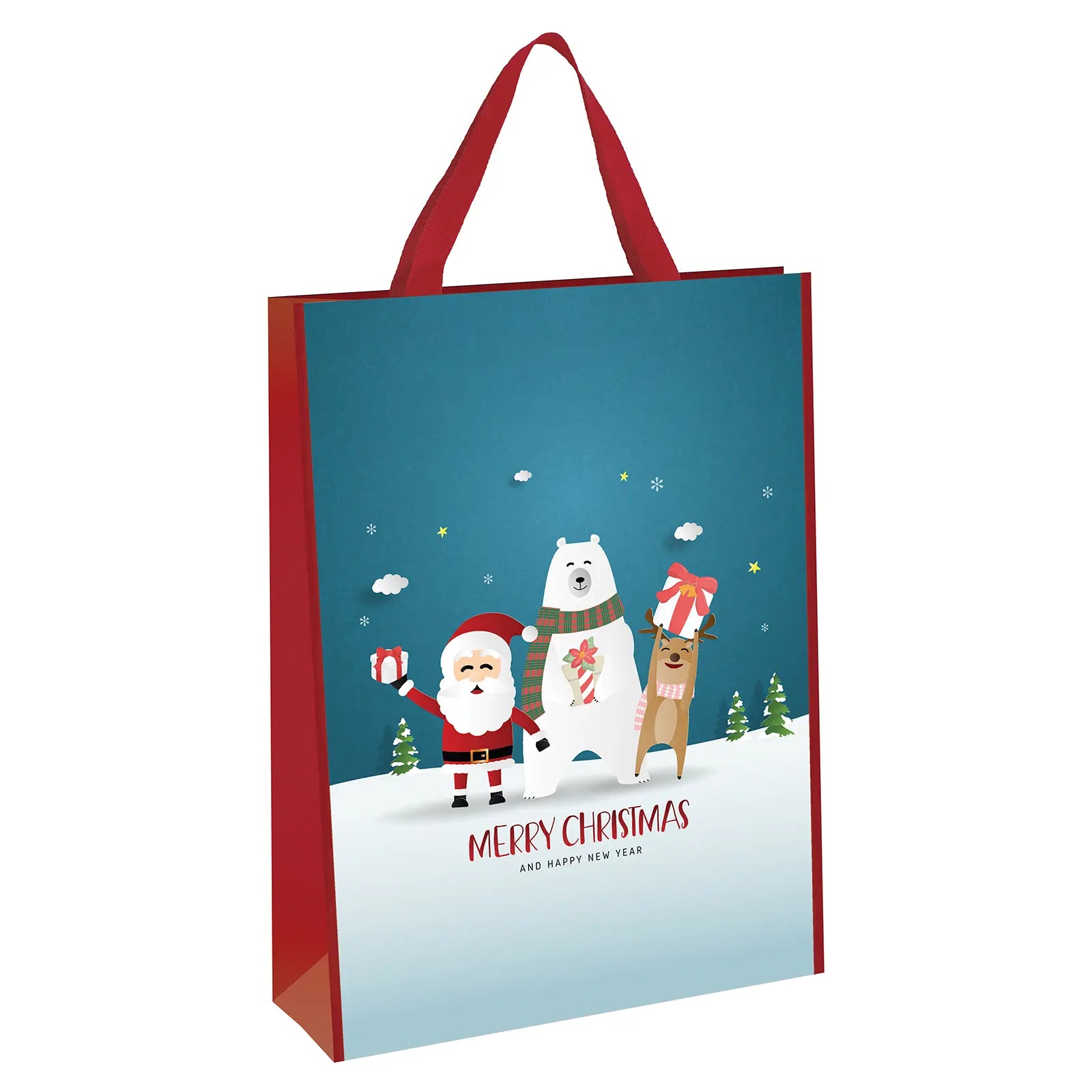 Christmas Mini Paper Gift Bags Secret Santa Gift Ideas Handmade Christmas Gift  Bags Christmas Party Gift Bags Gift Exchange 