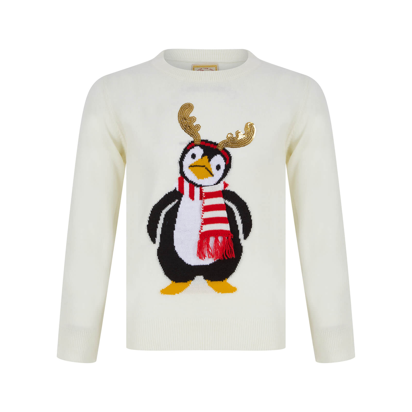 Sequin store reindeer sweater