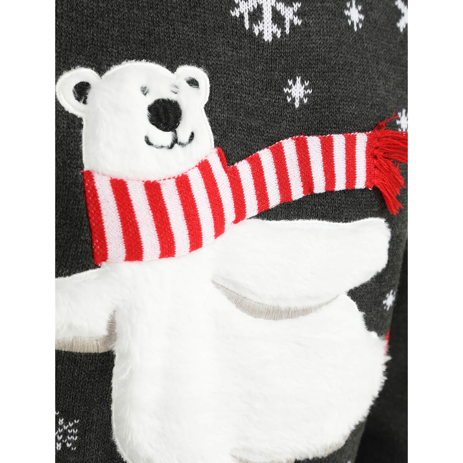 Mens polar bear christmas on sale jumper