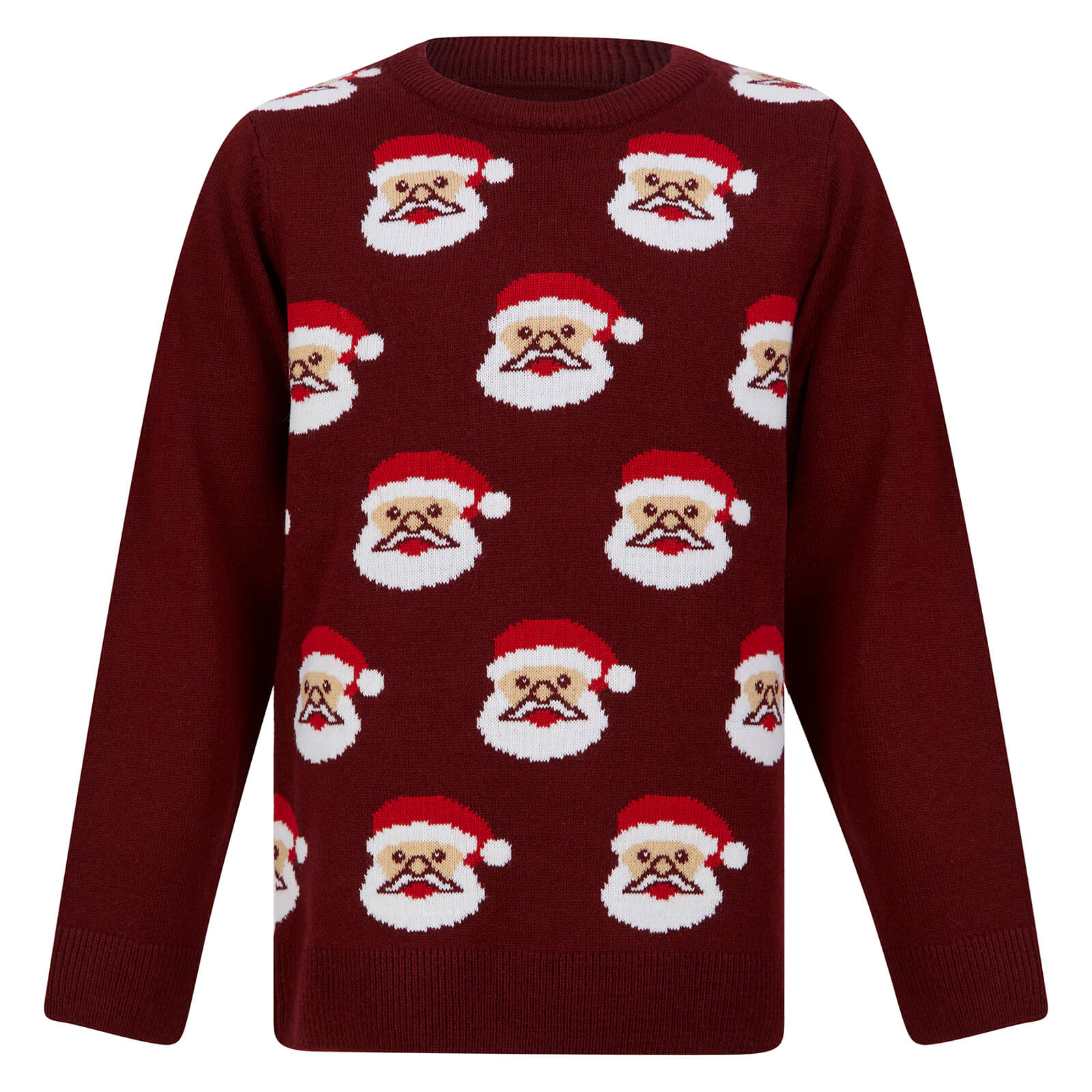 Buy Kids Santa Christmas Jumper Santa Claus Faces Mr Crimbo MrCrimbo