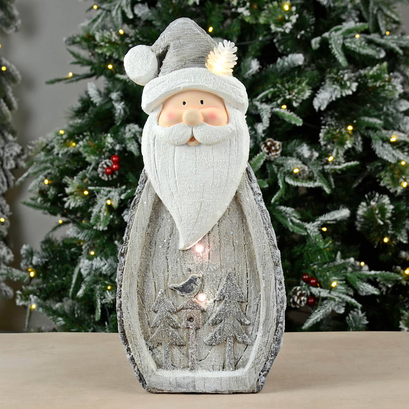 Grey deals christmas decor